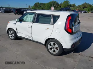 2018 Kia Soul with VIN KNDJN2A28J7907654, listed as a IAAI auction lot 41821737 with 90,586 mi miles and . Bid and sale history available at DreamBid. Image 3.