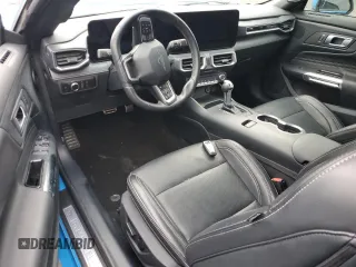2024 Ford Mustang EcoBoost with VIN 1FAGP8UH8R5114617, listed as a Copart auction lot 53838905 with 0 mi miles and Salvage Title. Bid and sale history available at carsss.com. Image 8.