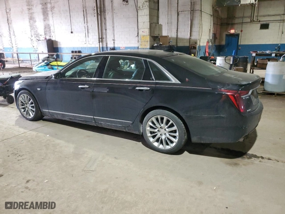 2019 Cadillac CT6 Luxury AWD with VIN 1G6KB5RS6KU132411, listed as a Copart auction lot 89255785 with 75,492 mi miles and Clean Title. Bid and sale history available at carsss.com. Image 2.
