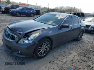 2011 Infiniti G37 Sedan Journey with VIN JN1CV6AP4BM507382, listed as a Copart auction lot 47852015 with 264,975 mi miles and Salvage Title. Bid and sale history available at carsss.com. Image 1.