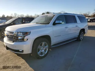 2017 Chevrolet Suburban Premier with VIN 1GNSCJKC5HR361378, listed as a Copart auction lot 88261625 with 68,992 mi miles and Salvage Title. Bid and sale history available at carsss.com. Image 1.