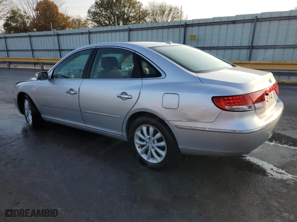 2007 Hyundai Azera SE with VIN KMHFC46F47A242858, listed as a Copart auction lot 78099974 with 136,388 mi miles and Salvage Title. Bid and sale history available at carsss.com. Image 2.