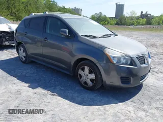 2009 Pontiac Vibe 1SA with VIN 5Y2SP67809Z449173, listed as a IAAI auction lot 41672435 with 100,582 mi miles and . Bid and sale history available at DreamBid. Image 1.