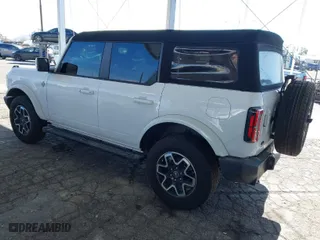 2024 Ford Bronco Outer Banks with VIN 1FMEE8BP8RLA43671, listed as a IAAI auction lot 41604783 with 18,686 mi miles. Bid and sale history available at carsss.com. Image 3.