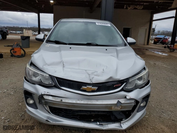 2017 Chevrolet Sonic LT with VIN 1G1JD5SH8H4136494, listed as a Copart auction lot 47835045 with 150,466 mi miles and Salvage Title. Bid and sale history available at carsss.com. Image 5.