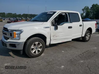 2018 Ford F-150 XL z VIN 1FTEW1CB0JFE35557, wystawiony jako Copart lot #62382335 z przebiegiem 99 140 mil mil oraz Szkoda całkowita • Salvage title. Historia ofert i sprzedaży dostępna na DreamBid. Obrazek 1.