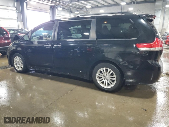 2013 Toyota Sienna XLE AAS with VIN 5TDYK3DC3DS392512, listed as a Copart auction lot 52815845 with 128,561 mi miles and Salvage Title. Bid and sale history available at carsss.com. Image 2.