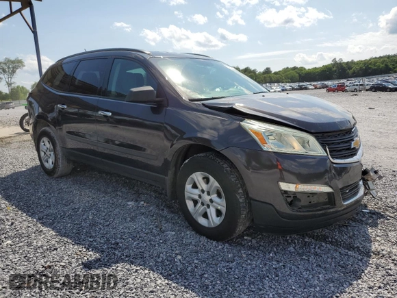 2017 Chevrolet Traverse LS с VIN 1GNKVFED6HJ176640, выставлен на аукционе Copart как лот 57057695 с пробегом Не указан миль и Списание • Salvage title. История ставок и продаж доступна на DreamBid. Изображение 4.