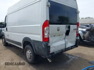 2019 Ram ProMaster Cargo with VIN 3C6TRVBG7KE525665, listed as a IAAI auction lot 42104995 with 144,125 mi miles and . Bid and sale history available at carsss.com. Image 6.