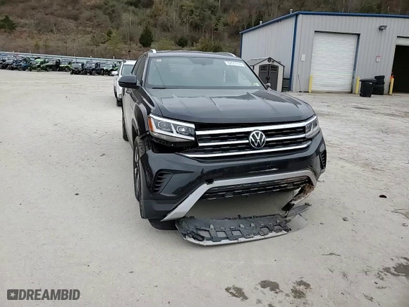 2023 Volkswagen Atlas Cross Sport 2.0T SE with VIN 1V2LC2CA4PC227994, listed as a Copart auction lot 82517774 with 22,375 mi miles and Salvage Title. Bid and sale history available at carsss.com. Image 12.