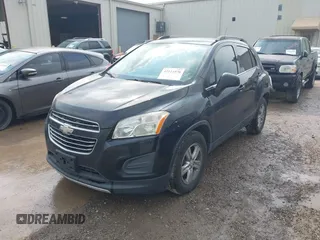 2016 Chevrolet Trax LT with VIN KL7CJLSB3GB668848, listed as a IAAI auction lot 42111976 with 44,363 mi miles and . Bid and sale history available at DreamBid. Image 2.