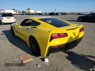 2016 Chevrolet Corvette Z51 2LT with VIN 1G1YK2D78G5121980, listed as a Copart auction lot 56662664 with 0 mi miles and Salvage Title. Bid and sale history available at carsss.com. Image 2.