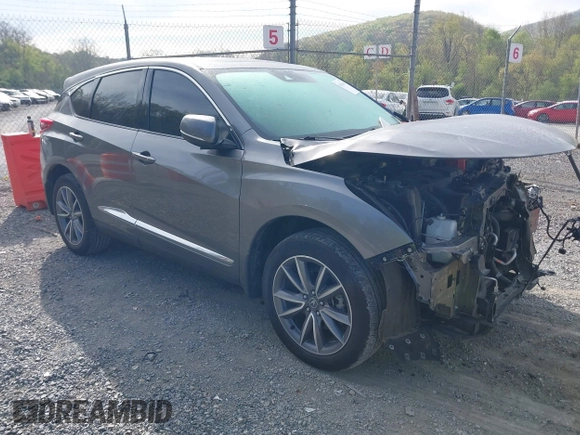 2023 Acura RDX Technology with VIN 5J8TC2H51PL007971, listed as a IAAI auction lot 42086494 with 39,615 mi miles and . Bid and sale history available at DreamBid. Image 1.