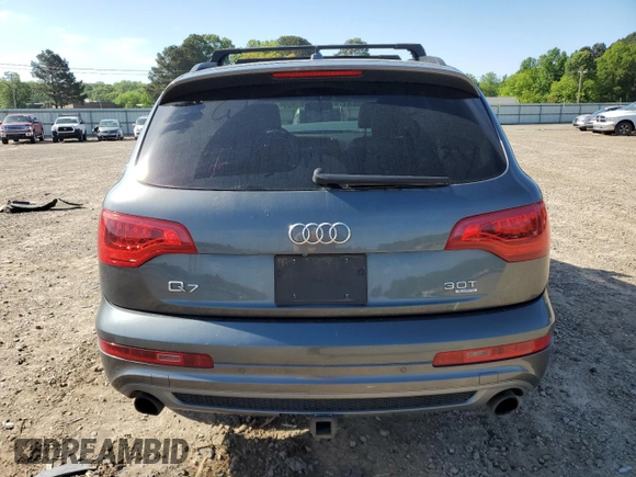 2015 Audi Q7 S line Prestige with VIN WA1DGAFE2FD008375, listed as a Copart auction lot 53289585 with 122,794 mi miles and Clean title. Bid and sale history available at DreamBid. Image 6.