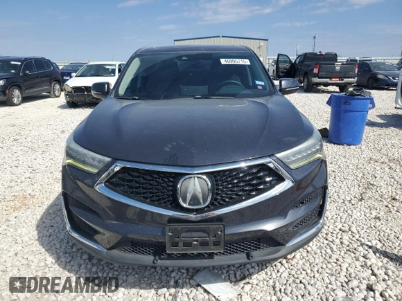2019 Acura RDX w/Technology Pkg with VIN 5J8TC1H56KL010321, listed as a Copart auction lot 46995715 with 128,088 mi miles and Salvage Title. Bid and sale history available at carsss.com. Image 5.