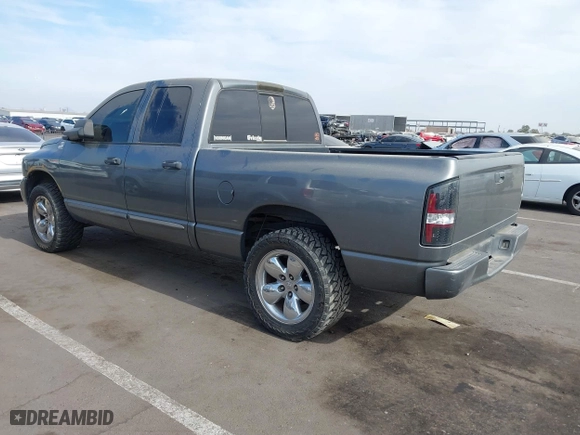 2005 Dodge Ram 1500 SLT with VIN 1D7HA18D55S355017, listed as a IAAI auction lot 41224611 with 126,997 mi miles. Bid and sale history available at carsss.com. Image 3.