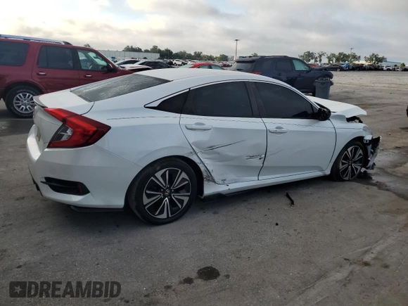 2020 Honda Civic LX with VIN 19XFC2F68LE004530, listed as a Copart auction lot 57691495 with 73,923 mi miles and Non repairable. Bid and sale history available at DreamBid. Image 3.