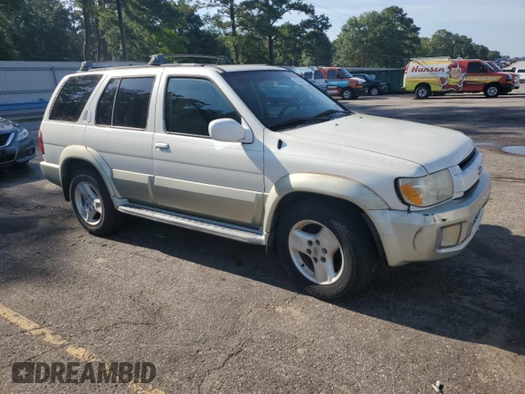 2003 Infiniti QX4 with VIN JNRDR09X33W250292, listed as a Copart auction lot 56020474 with 260,391 mi miles and Clean Title. Bid and sale history available at DreamBid. Image 4.