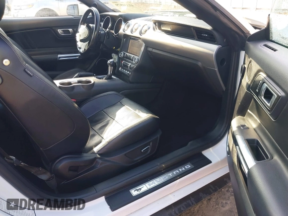 2019 Ford Mustang EcoBoost with VIN 1FA6P8TH7K5151242, listed as a IAAI auction lot 41530579 with 91,002 mi miles and . Bid and sale history available at carsss.com. Image 5.