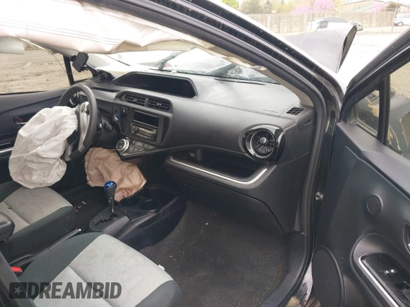 2015 Toyota Prius One with VIN JTDKDTB32F1576858, listed as a IAAI auction lot 41950052 with Not Provided miles and . Bid and sale history available at DreamBid. Image 5.