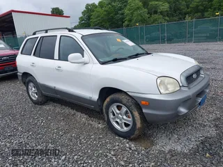 2003 Hyundai Santa Fe GLS z VIN KM8SC13D83U400238, wystawiony jako IAAI lot #42493882 z przebiegiem 126 248 mil mil oraz . Historia ofert i sprzedaży dostępna na DreamBid. Obrazek 1.