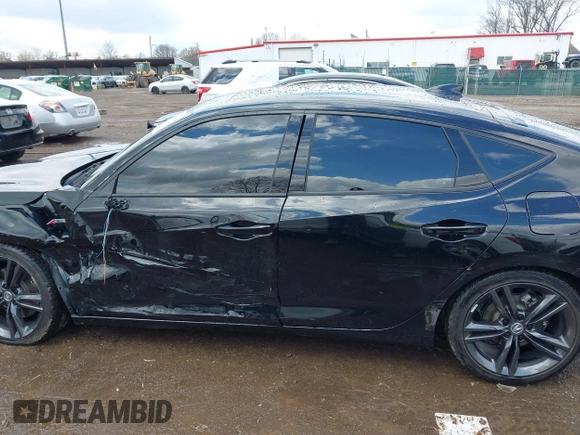 2024 Acura Integra w/A-Spec Package with VIN 19UDE4H36RA001896, listed as a IAAI auction lot 41991485 with 15,723 mi miles and . Bid and sale history available at carsss.com. Image 15.