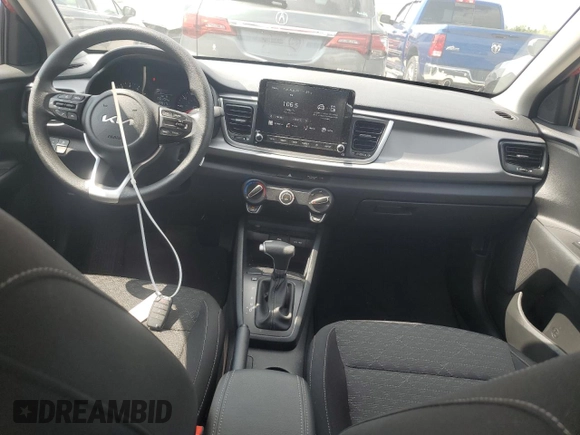 2023 Kia Rio S with VIN 3KPA24AD7PE607814, listed as a Copart auction lot 68135784 with 8,658 mi miles and Salvage Title. Bid and sale history available at DreamBid. Image 8.