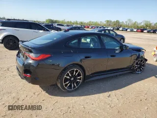 2022 BMW 4 Series M440i xDrive with VIN WBA13AW05NFL96789, listed as a Copart auction lot 50413865 with 24,112 mi miles and Salvage title. Bid and sale history available at DreamBid. Image 3.