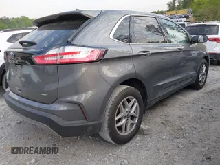 2023 Ford Edge SEL with VIN 2FMPK4J92PBA24639, listed as a IAAI auction lot 42061985 with 1 mi miles. Bid and sale history available at carsss.com. Image 4.