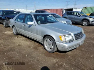1999 Mercedes-Benz S-Class with VIN WDBGA43G8XA409278, listed as a Copart auction lot 50004695 with 113,570 mi miles and Clean Title. Bid and sale history available at carsss.com. Image 4.