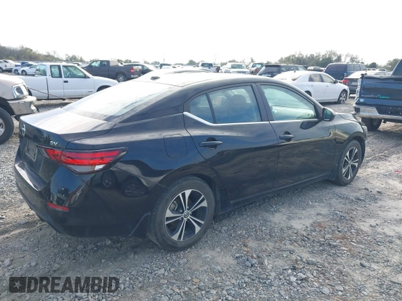 2022 Nissan Sentra SV with VIN 3N1AB8CV8NY299323, listed as a IAAI auction lot 40790960 with 33,560 mi miles and . Bid and sale history available at DreamBid. Image 4.