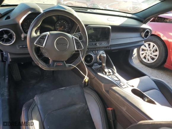 2022 Chevrolet Camaro 2SS with VIN 1G1FH3D73N0101318, listed as a Copart auction lot 81800894 with 0 mi miles and Salvage Title. Bid and sale history available at carsss.com. Image 8.