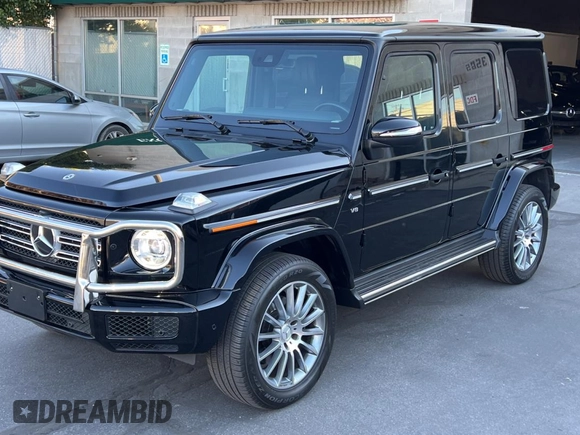 2023 Mercedes-Benz G 550 with VIN W1NYC6BJ6PX474872, listed as a Copart auction lot 74717934 with 18,299 mi miles and Clean Title. Bid and sale history available at DreamBid. Image 2.