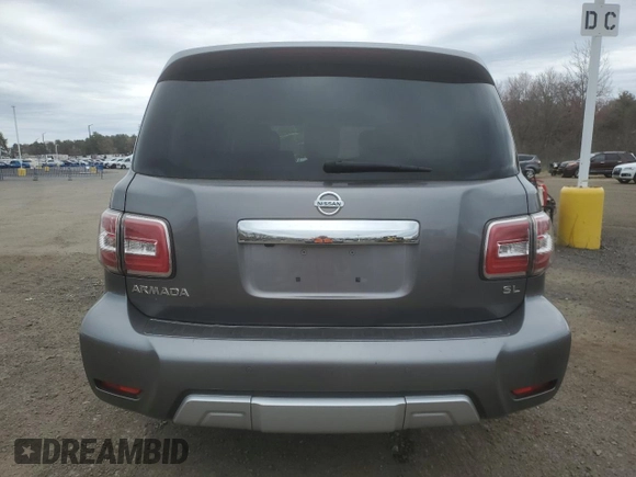 2018 Nissan Armada SL with VIN JN8AY2NC2JX502162, listed as a Copart auction lot 54200245 with 151,053 mi miles and Clean Title. Bid and sale history available at DreamBid. Image 6.