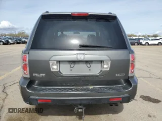 2007 Honda Pilot EX with VIN 2HKYF18427H514637, listed as a Copart auction lot 52306725 with 142,578 mi miles and Salvage Title. Bid and sale history available at carsss.com. Image 6.