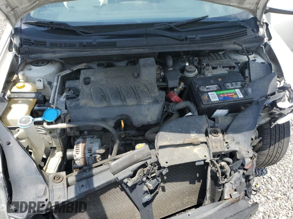 2012 Nissan Sentra S with VIN 3N1AB6AP5CL703147, listed as a Copart auction lot 62662815 with Not provided miles and Salvage title. Bid and sale history available at DreamBid. Image 11.