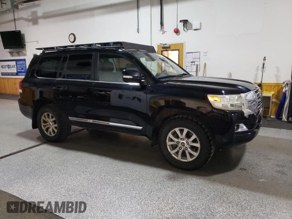 2017 Toyota Land Cruiser z VIN JTMCY7AJ0H4052142, wystawiony jako Copart lot #47658165 z przebiegiem 185 313 mil mil oraz Czysty tytuł • Clean title. Historia ofert i sprzedaży dostępna na DreamBid. Obrazek 4.