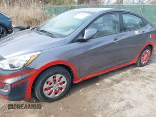 2016 Hyundai Accent SE with VIN KMHCT4AE0GU022357, listed as a IAAI auction lot 41900817 with 91,893 mi miles and . Bid and sale history available at DreamBid. Image 16.
