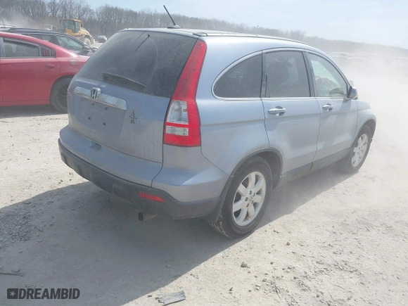 2009 Honda CR-V EX-L with VIN JHLRE48729C009573, listed as a IAAI auction lot 41798471 with 86,215 mi miles. Bid and sale history available at carsss.com. Image 4.