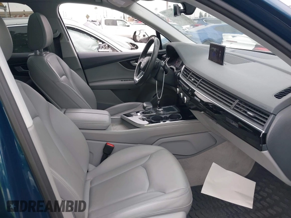2019 Audi Q7 Premium with VIN WA1AAAF70KD006253, listed as a IAAI auction lot 42360114 with 19,448 mi miles and . Bid and sale history available at DreamBid. Image 5.