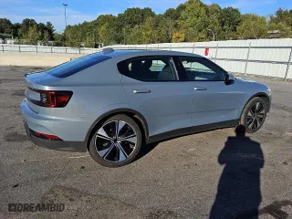 2023 Polestar 2 with VIN YSMEG3KA2PL157213, listed as a Copart auction lot 73552944 with 10,336 mi miles and Clean Title. Bid and sale history available at carsss.com. Image 3.