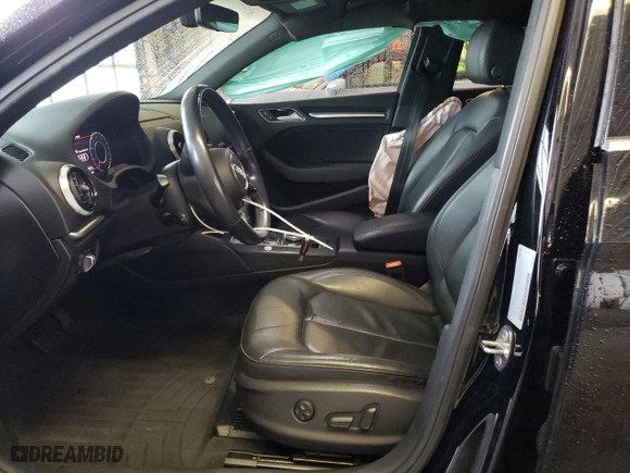 2019 Audi A3 Sedan Premium Plus with VIN WAUJEGFF0K1018454, listed as a Copart auction lot 46300714 with 70,860 mi miles. Bid and sale history available at carsss.com. Image 7.