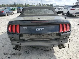 2022 Ford Mustang GT Premium with VIN 1FATP8FF6N5134367, listed as a Copart auction lot 51939385 with 18,580 mi miles and Salvage Title. Bid and sale history available at carsss.com. Image 6.