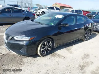 2021 Nissan Maxima SV with VIN 1N4AA6CV5MC513640, listed as a IAAI auction lot 41706829 with 52,718 mi miles. Bid and sale history available at carsss.com. Image 17.