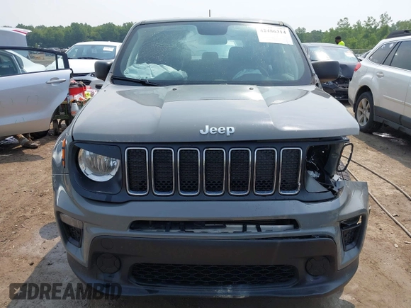 2020 Jeep Renegade Sport with VIN ZACNJAAB9LPL03220, listed as a IAAI auction lot 42486314 with 100,290 mi miles and . Bid and sale history available at DreamBid. Image 12.