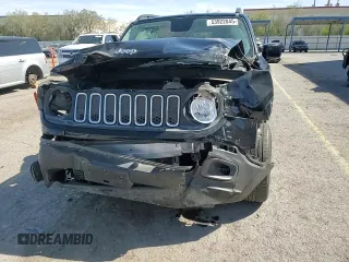 2017 Jeep Renegade Latitude with VIN ZACCJBBB8HPG57686, listed as a Copart auction lot 53922045 with 63,907 mi miles and Salvage title. Bid and sale history available at DreamBid. Image 15.
