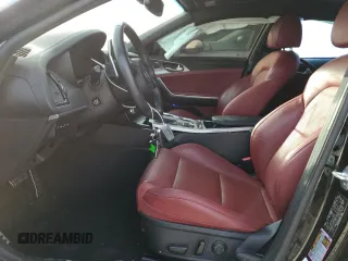 2020 Kia Stinger GT1 with VIN KNAE45LC1L6077634, listed as a Copart auction lot 76569584 with 22,359 mi miles and Salvage Title. Bid and sale history available at DreamBid. Image 7.