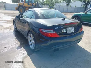 2013 Mercedes-Benz SLK-Class SLK 250 with VIN WDDPK4HA5DF059891, listed as a IAAI auction lot 42015777 with 79,255 mi miles. Bid and sale history available at carsss.com. Image 3.