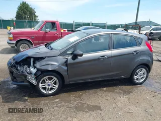 2017 Ford Fiesta SE with VIN 3FADP4EJ4HM149483, listed as a IAAI auction lot 42044428 with 75,224 mi miles. Bid and sale history available at carsss.com. Image 6.