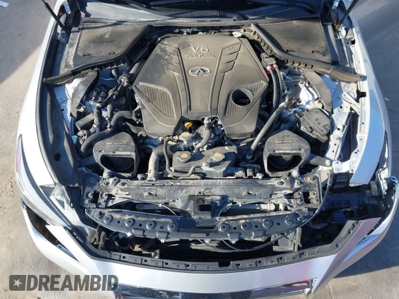 2019 Infiniti Q50 Luxe z VIN JN1EV7AP4KM518705, wystawiony jako IAAI lot #40957491 z przebiegiem 49 576 mil mil oraz . Historia ofert i sprzedaży dostępna na DreamBid. Obrazek 10.